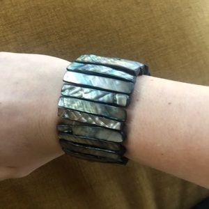 Abalone Statement Bracelet